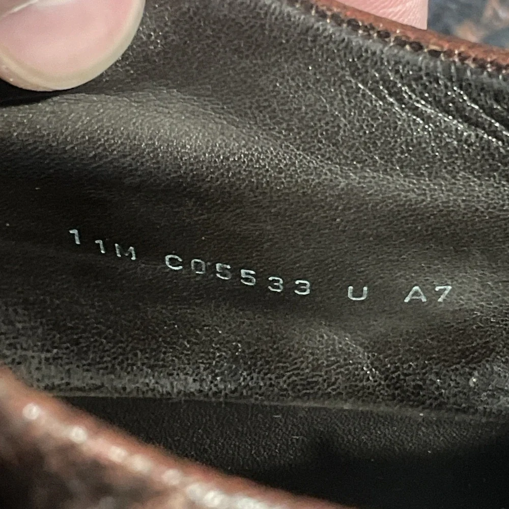 Cole‎ Haan C05533 Men's Brown Leather Venetian Slip-On Loafers Shoes 11M
